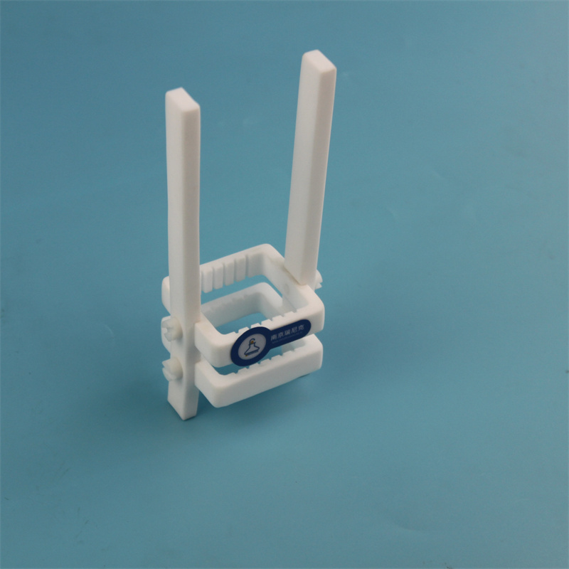 導電玻璃清洗架四氟材質耐酸堿多晶硅四氟清洗花籃